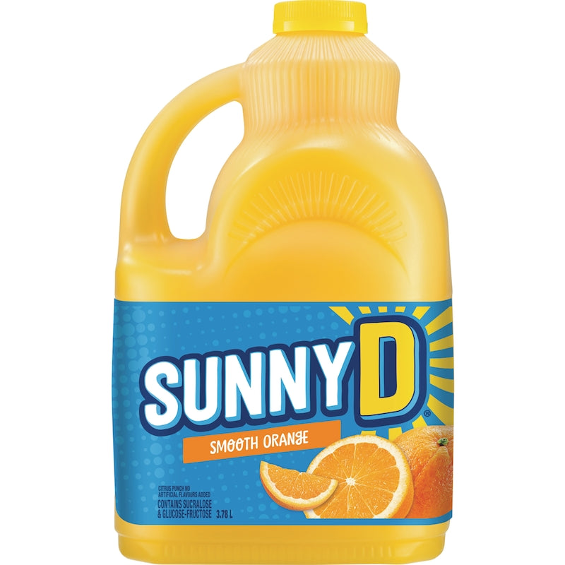 Sunny D Smooth Orange 3.78L