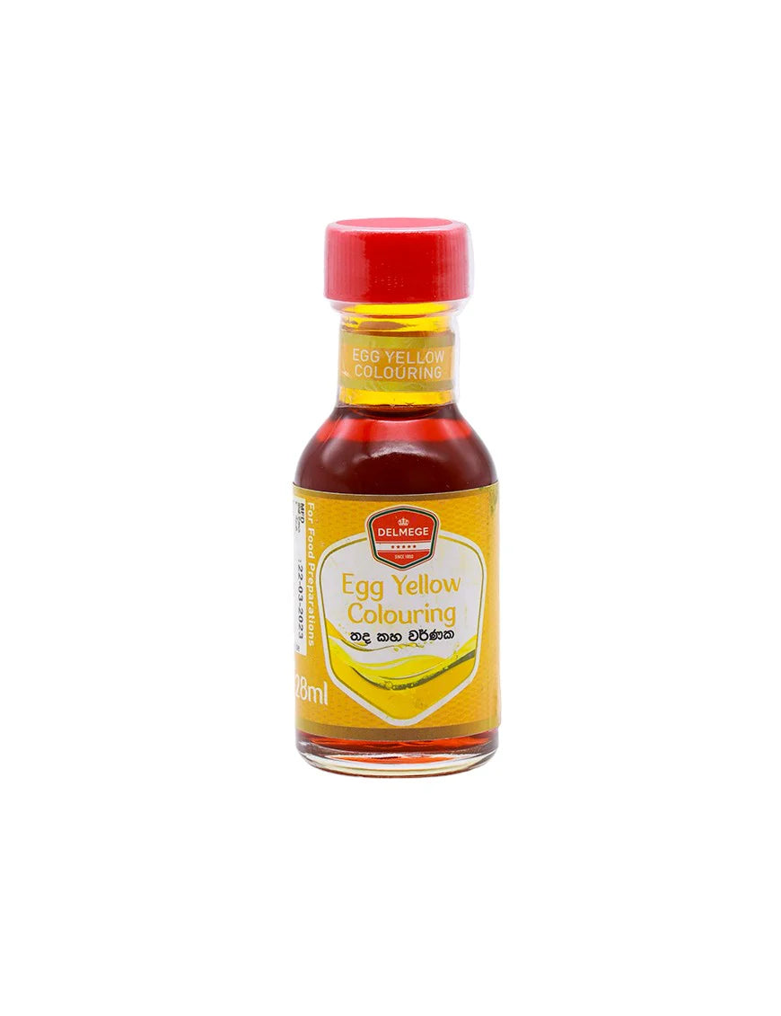 Delmege Egg Yellow Colouring 28ml