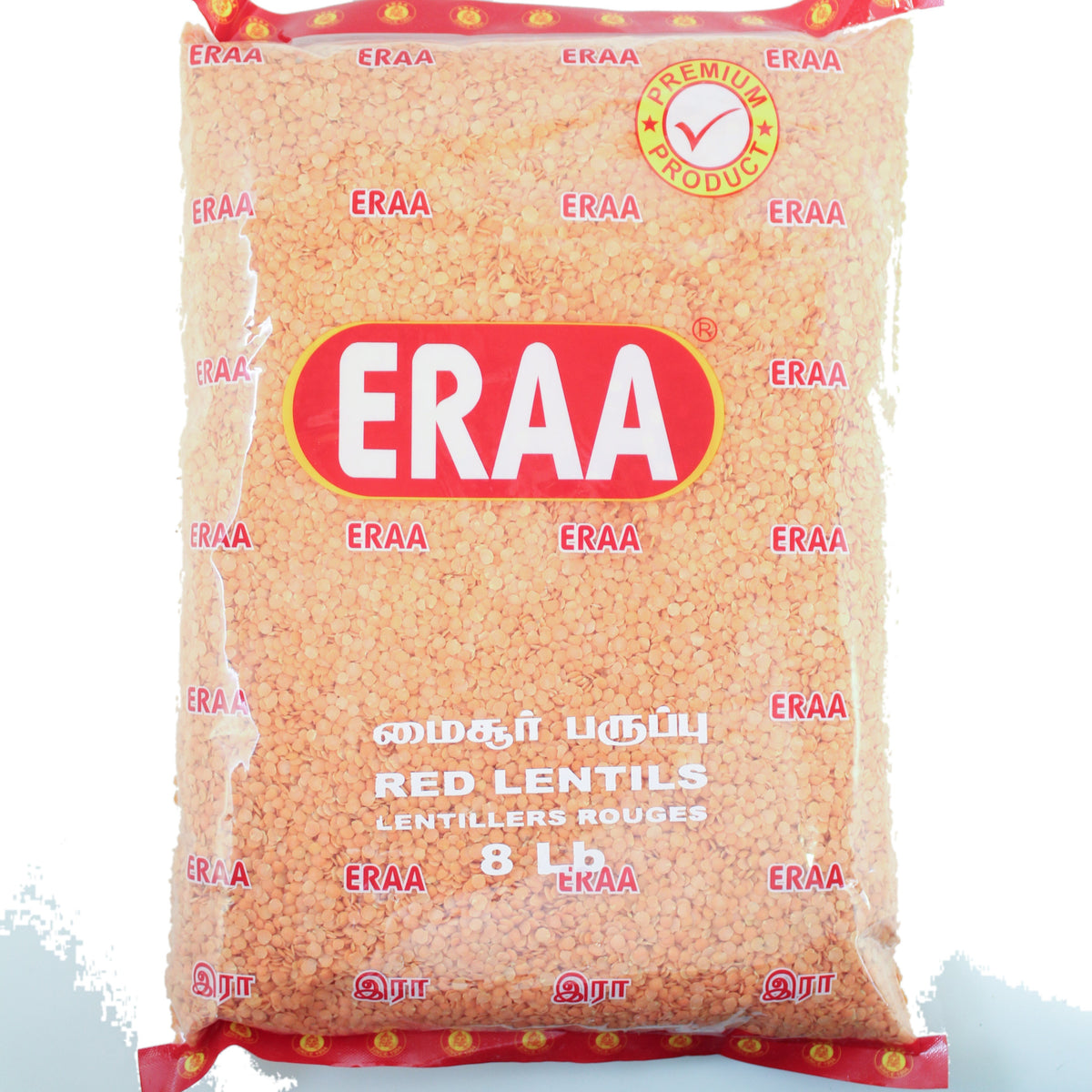 Eraa Red Lentils 8lbs