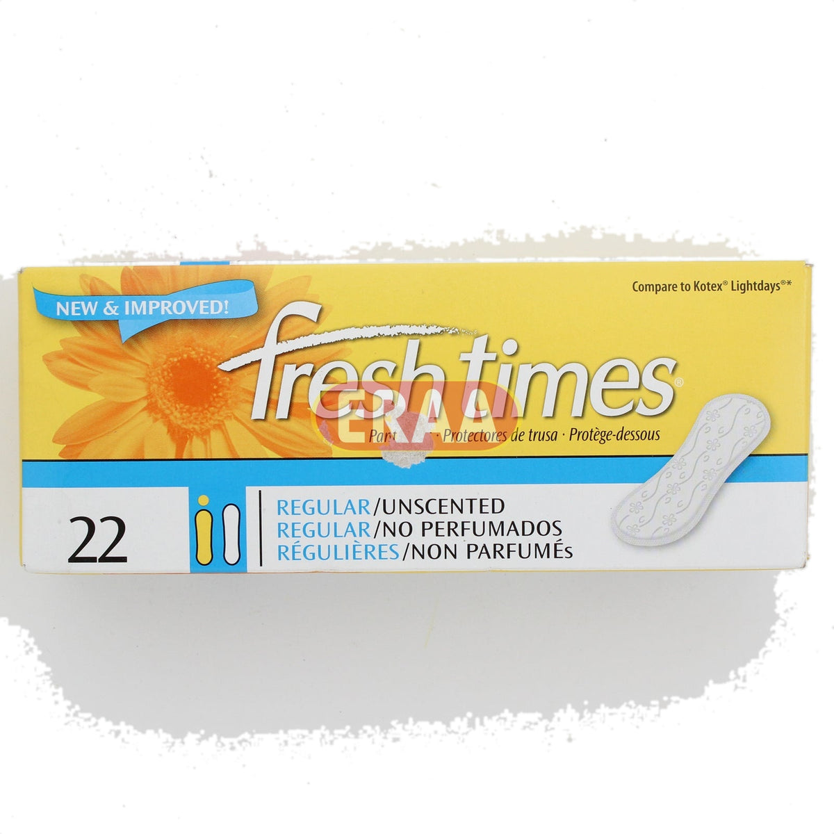 Fresh Times 22 Regular Unscented Pads