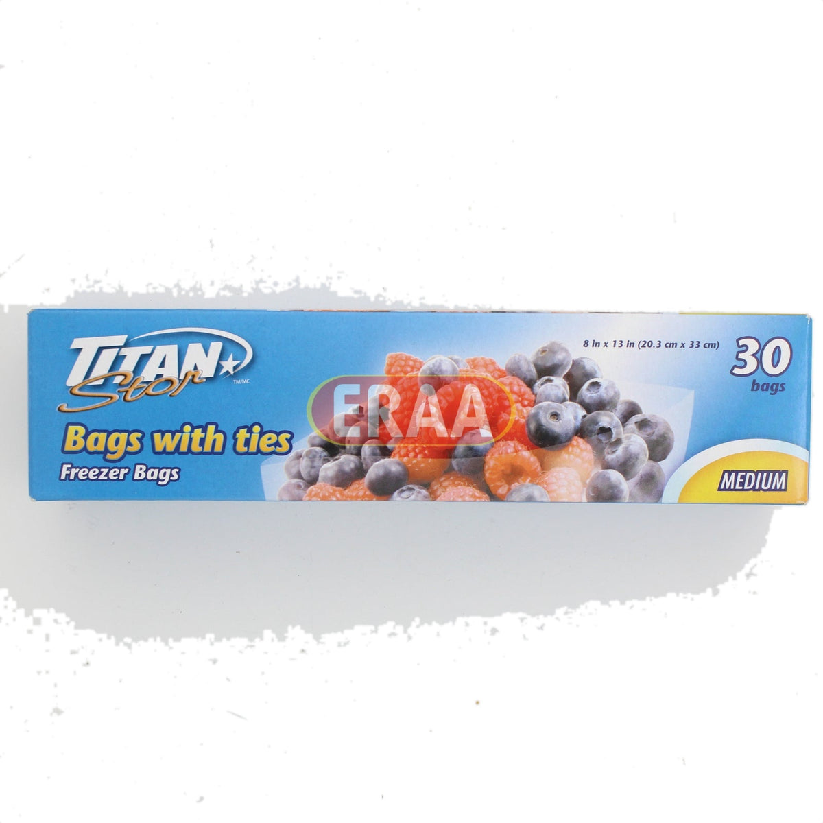Titan Stor Bags with Ties 30 Bags (8*13")