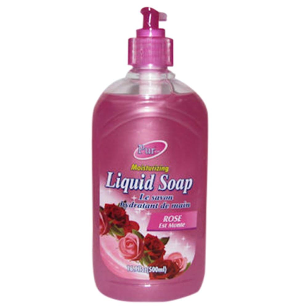 Pur-est Moisturizing Liquid Soap 500ml Rose