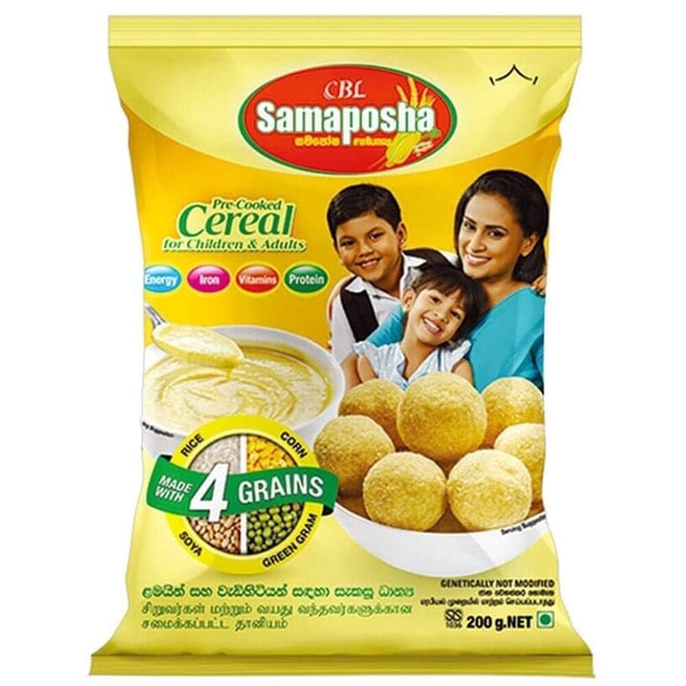 Samaposha Pre-Cooked Cereal For Children & Adult 200g
