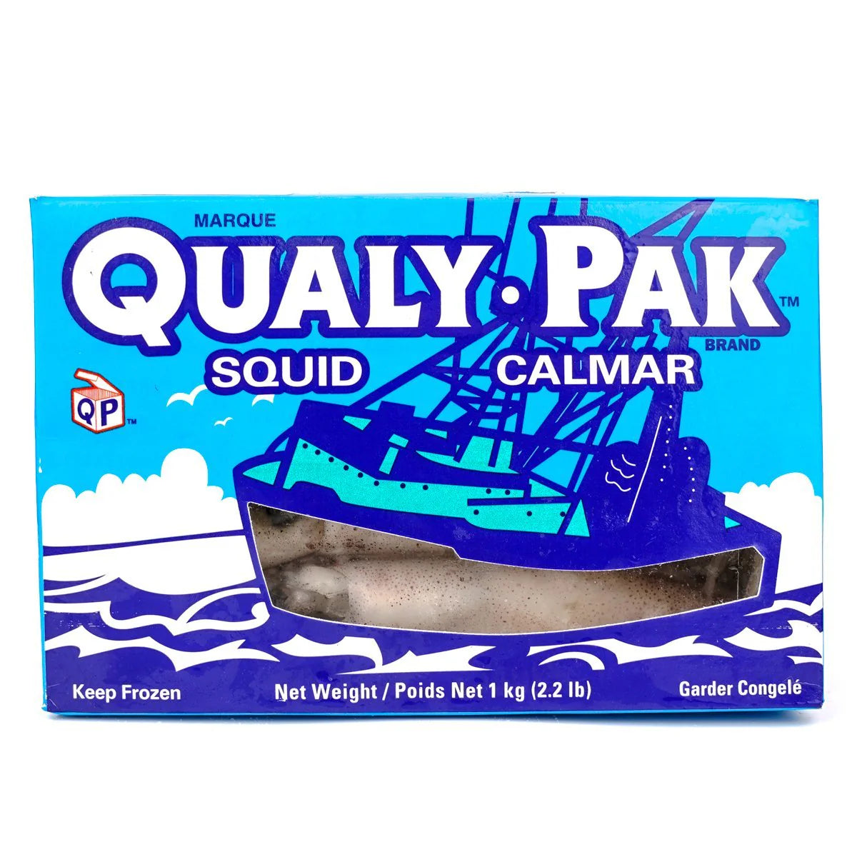 Qualy Oak Calamari Kg (Head On)