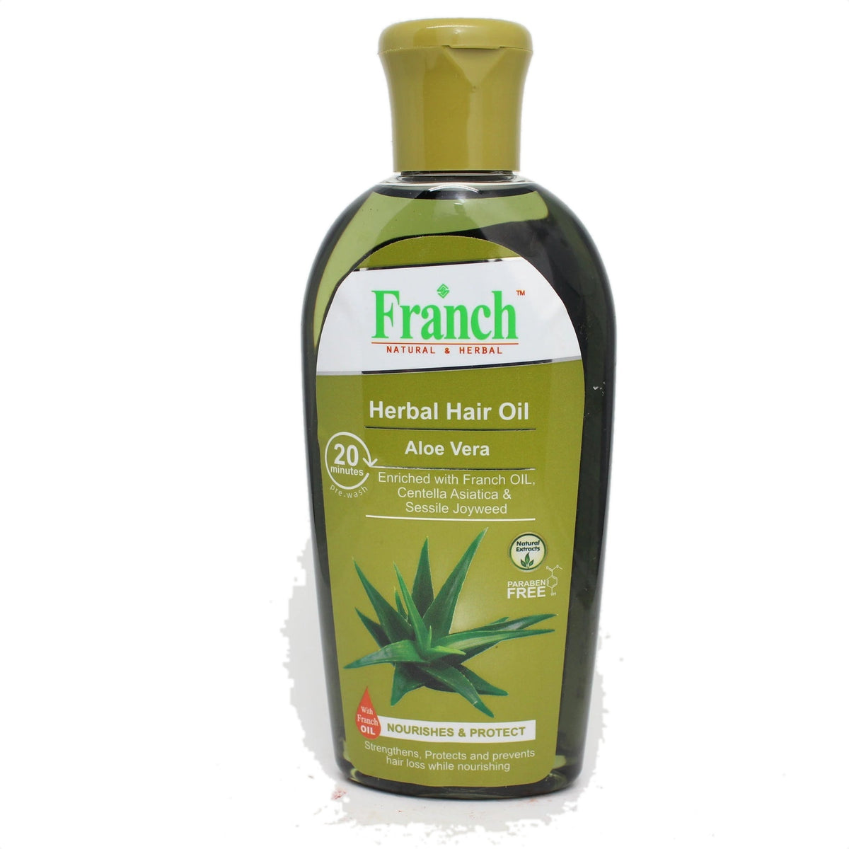 Franch Herbal Hair Oil Aloe Vera 200ml