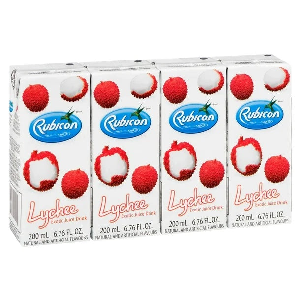 Rubicon Lychee Drink 200ml*4