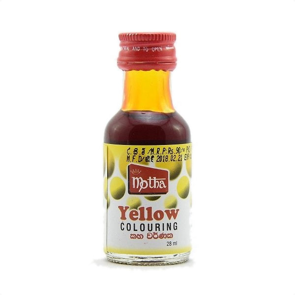 Motha Yellow Colouring 28ml