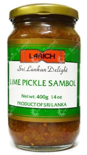 Larich Lime Pickle Sambol 400g