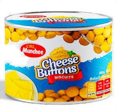 Munchee Cheese Buttons 215g