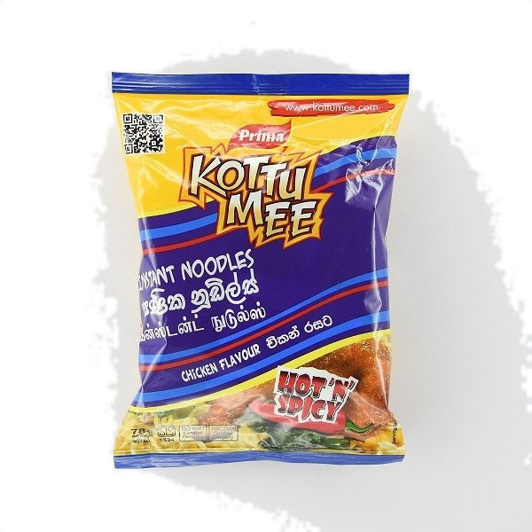 Prima Kottu Mee Instant Noodles Chicken Noodles 78g
