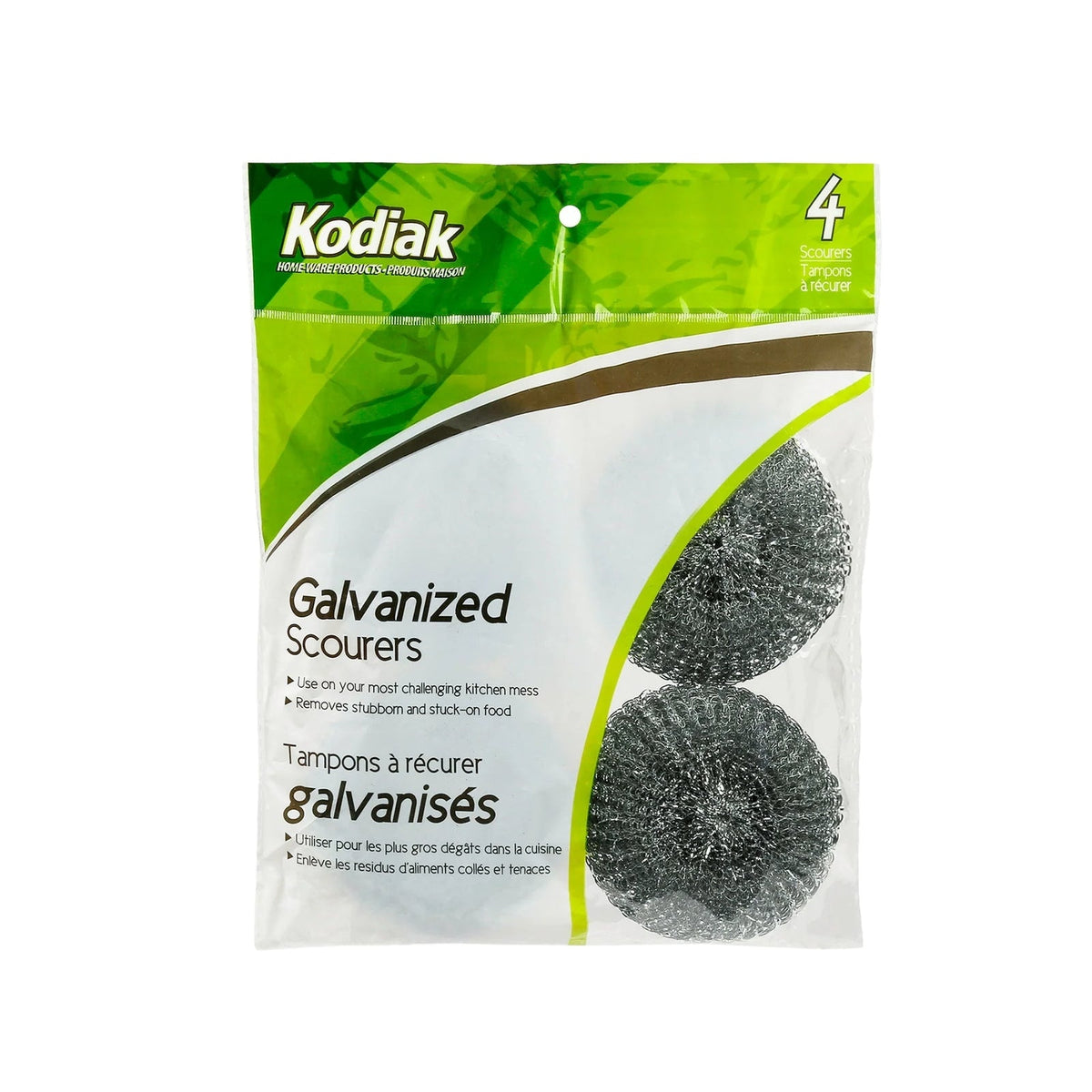 Kodiak Galvanized Scourers (4 Pack)