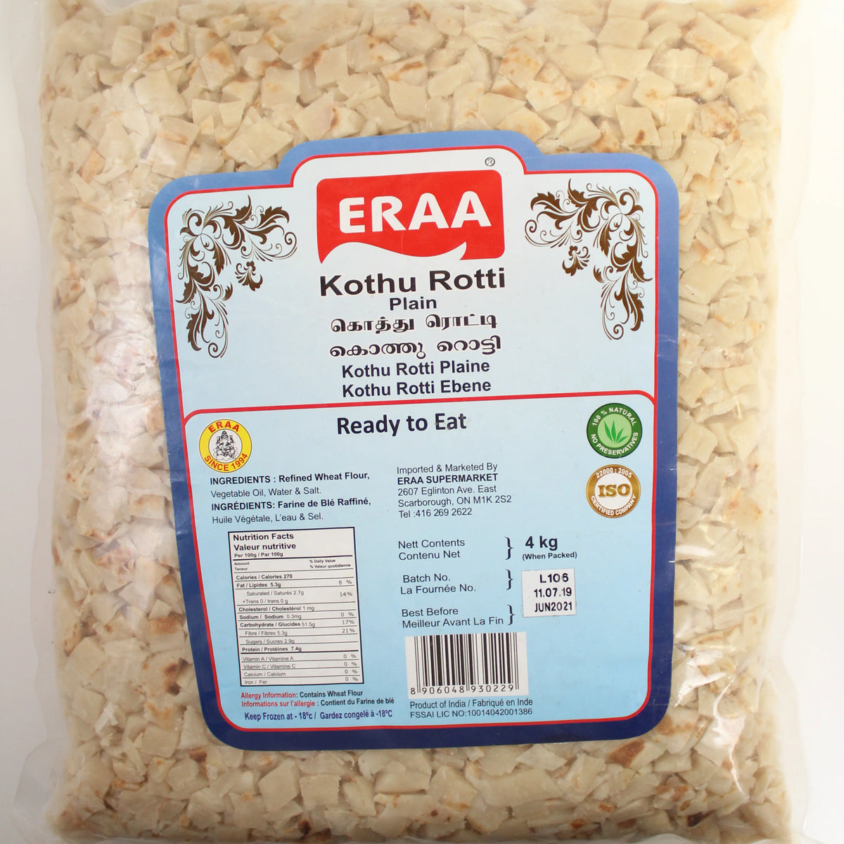 Eraa Kothu Roti 4kg
