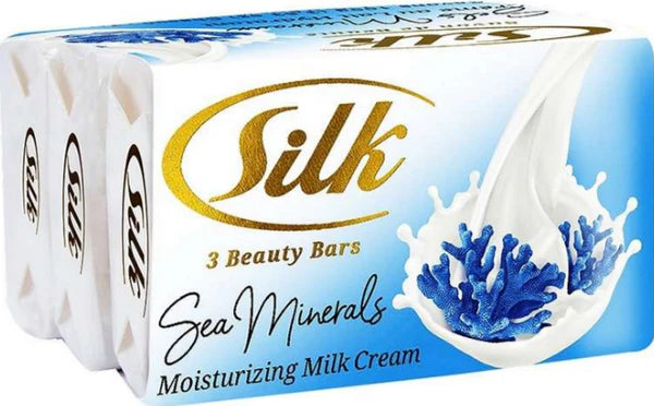 Silk Beauty Bar Sea Minerals Soap 3pcs x 100g