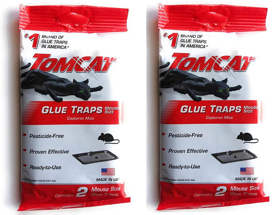 Tomcat Mouse Glue Traps 2 Traps