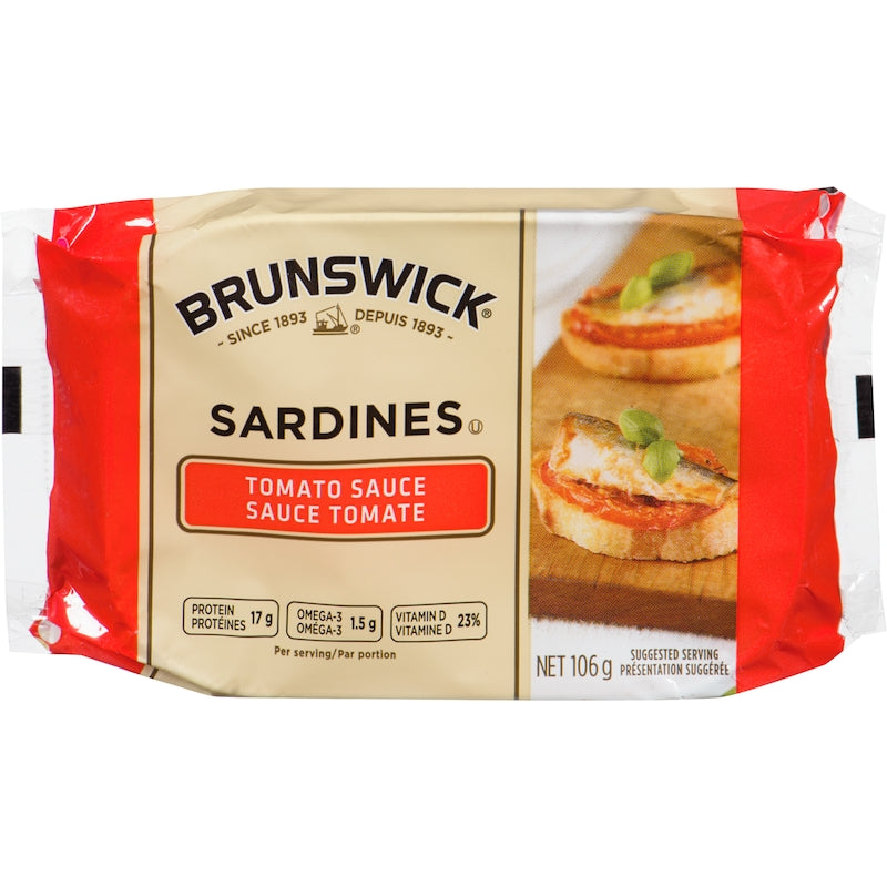 Brunswick Tomato Sauce Sardines 106g