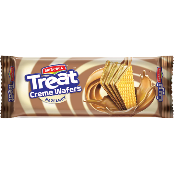 Britannia Treat Creme Wafers Hazelnut 150g
