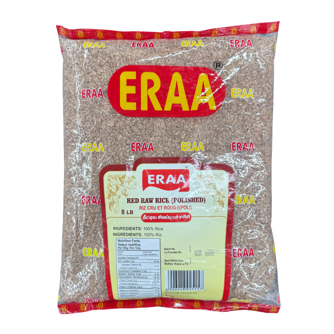 Eraa Red Raw Rice Polished 8lb