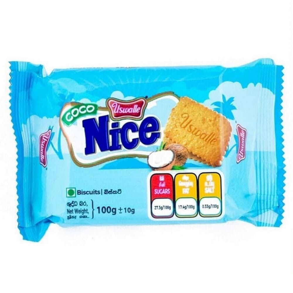 Uswatte Coco Nice Biscuits 400g
