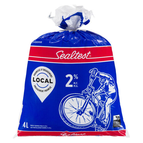 Sealtest 2% Milk Bag