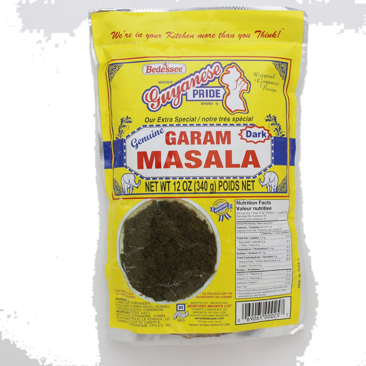 Guyanese Pride Garam Masala 340g