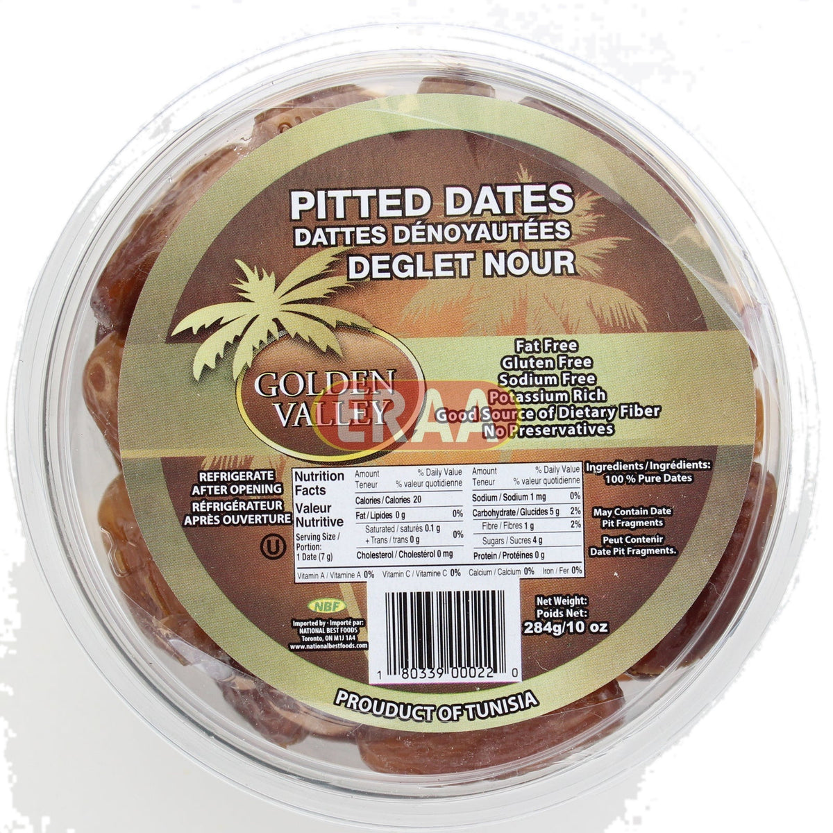 Golden Valley Pitted Dates