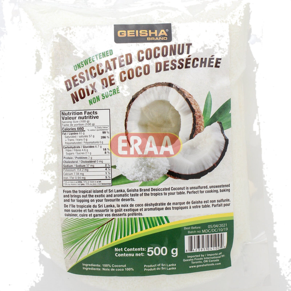 Geisha Desiccated Coconut 450g