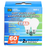 CM Soft White Long Life Bulbs