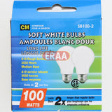 CM Soft White Long Life Bulbs