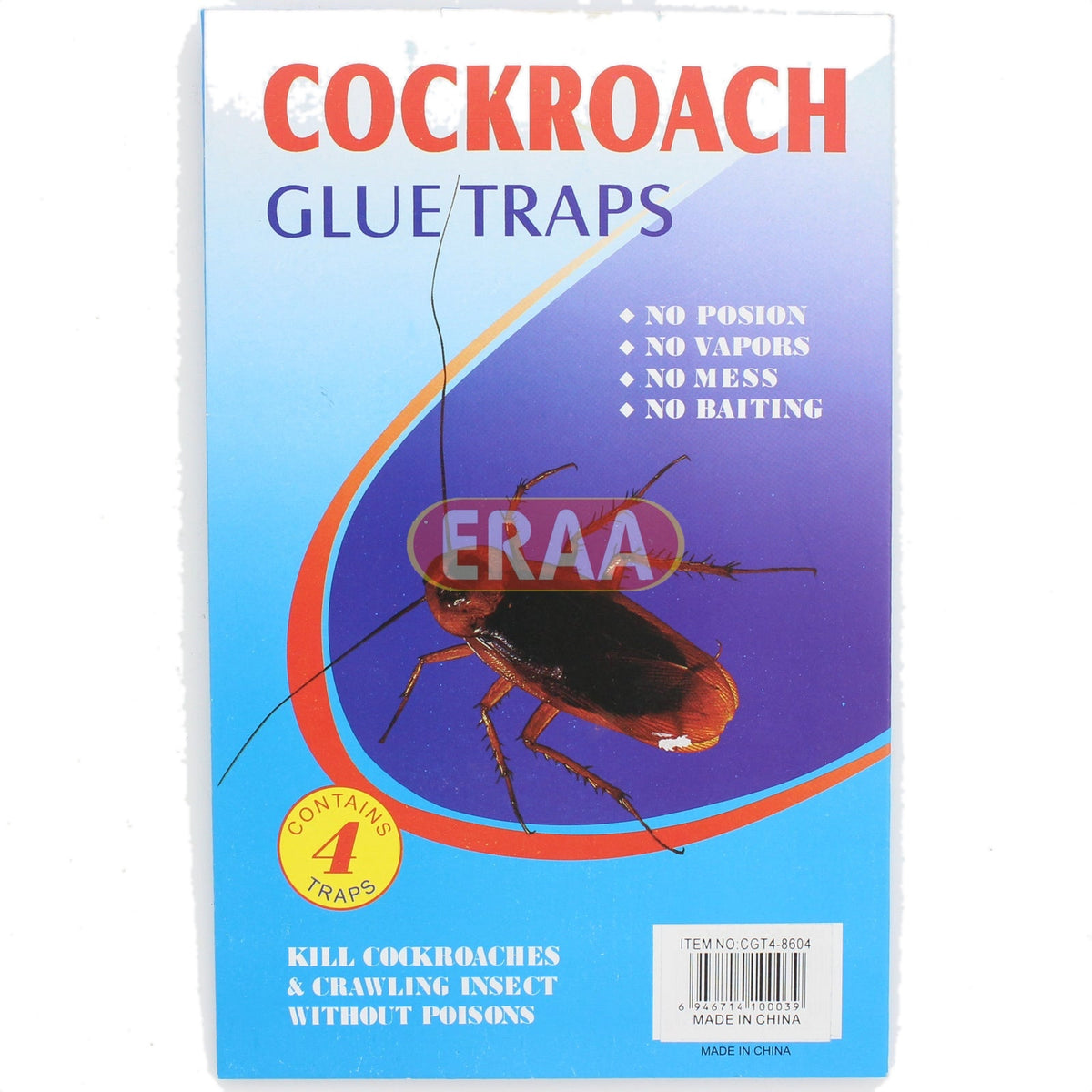 Cockroach Glue Traps 4 Traps