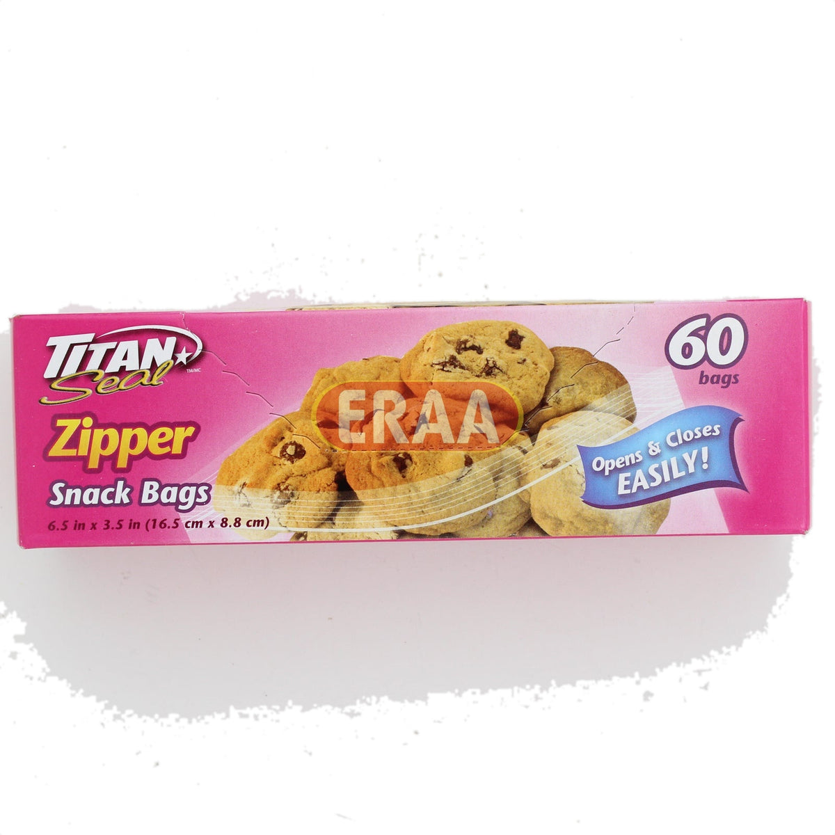 Titan Seal Zipper Snack Bag 60 Bags (6.5*3.5")