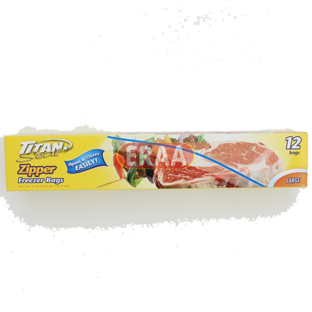 Titan Seal Zipper Freezer 12 Bags (10.5*11")
