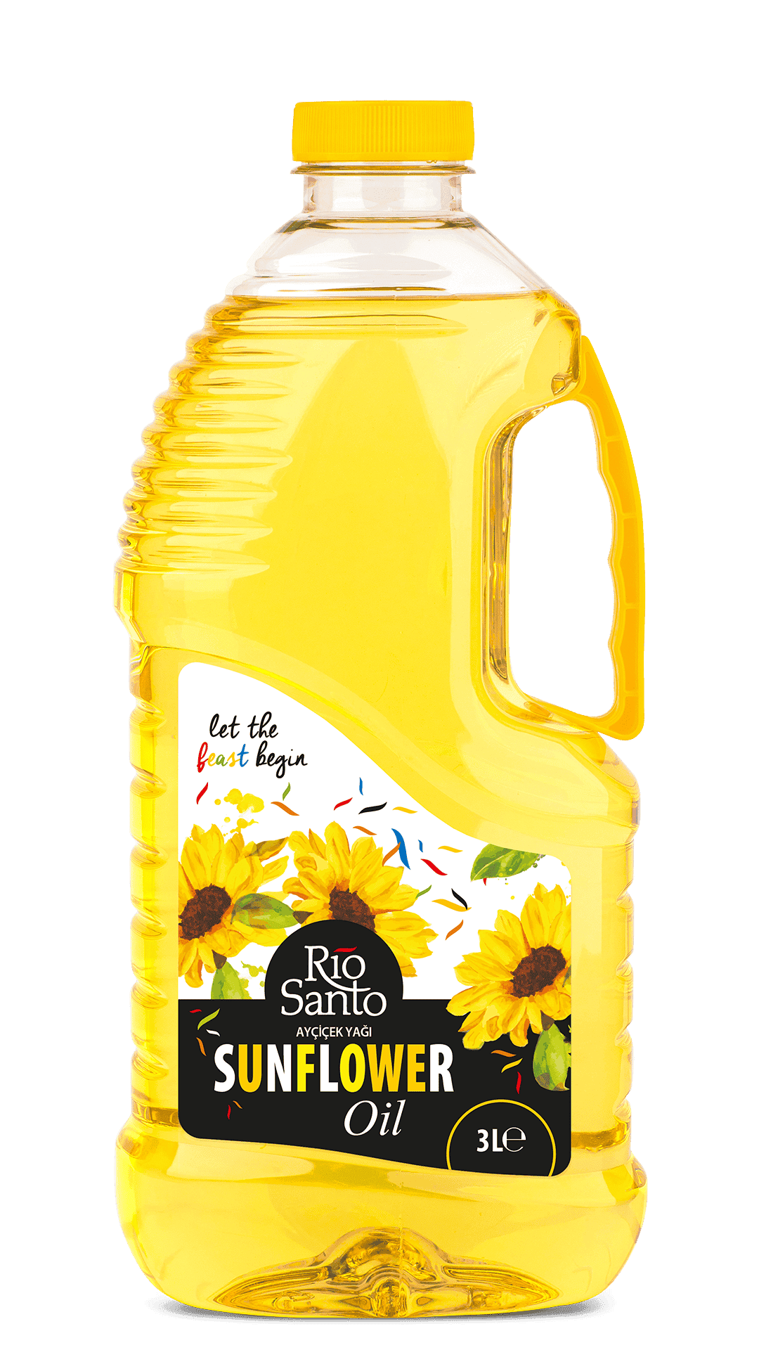 Rio Santo 100% Pure Sunflower Oil 3L