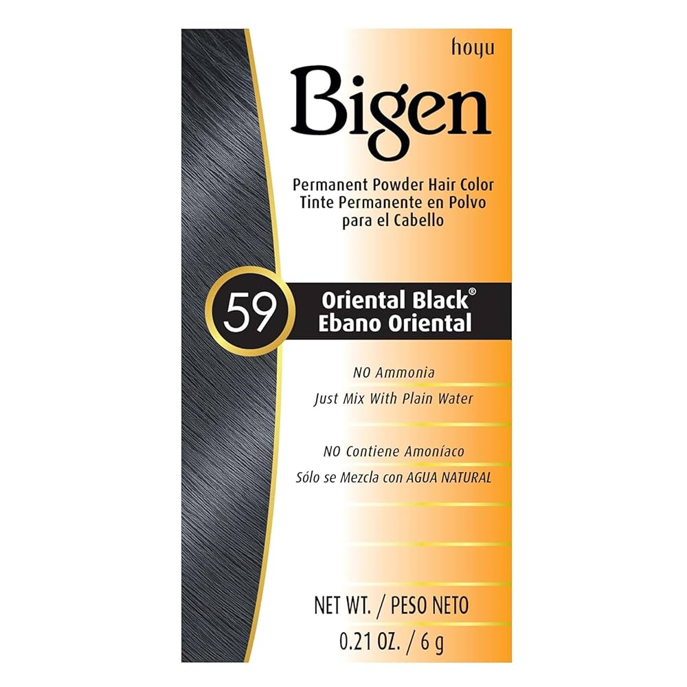 Bigen Oriental Black Hair Dye 6g