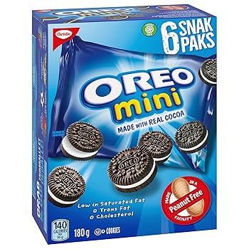 Oreo Mini 180g 6pk