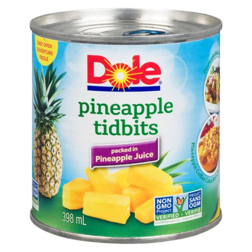 Dole Pineapple Tidbits 398ml