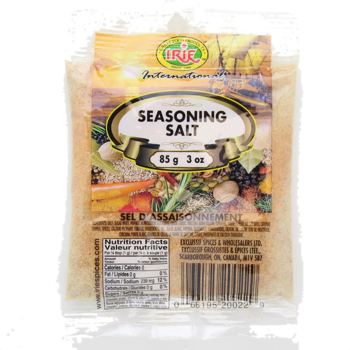 Irie Seasoning Salt 85g