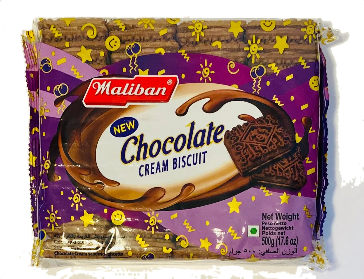Maliban Chocolate Cream Sandwich Biscuit 500g