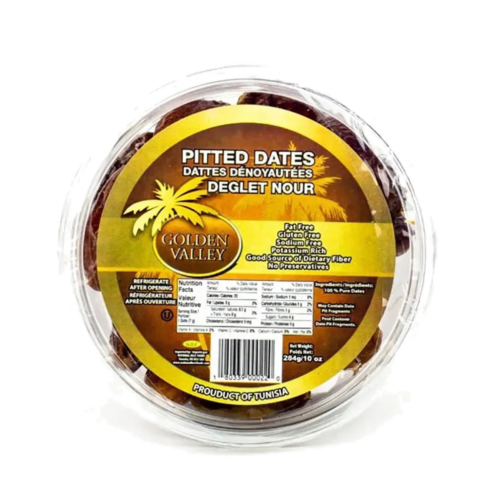 Golden Valley Pitted Dates 284g