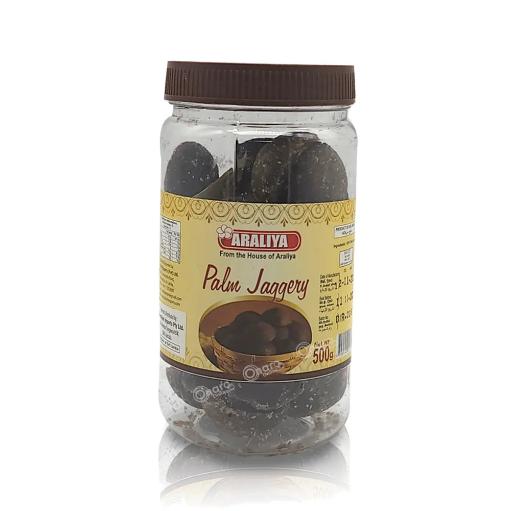 Araliya Palm Jaggery (Oval) Bottle 500g