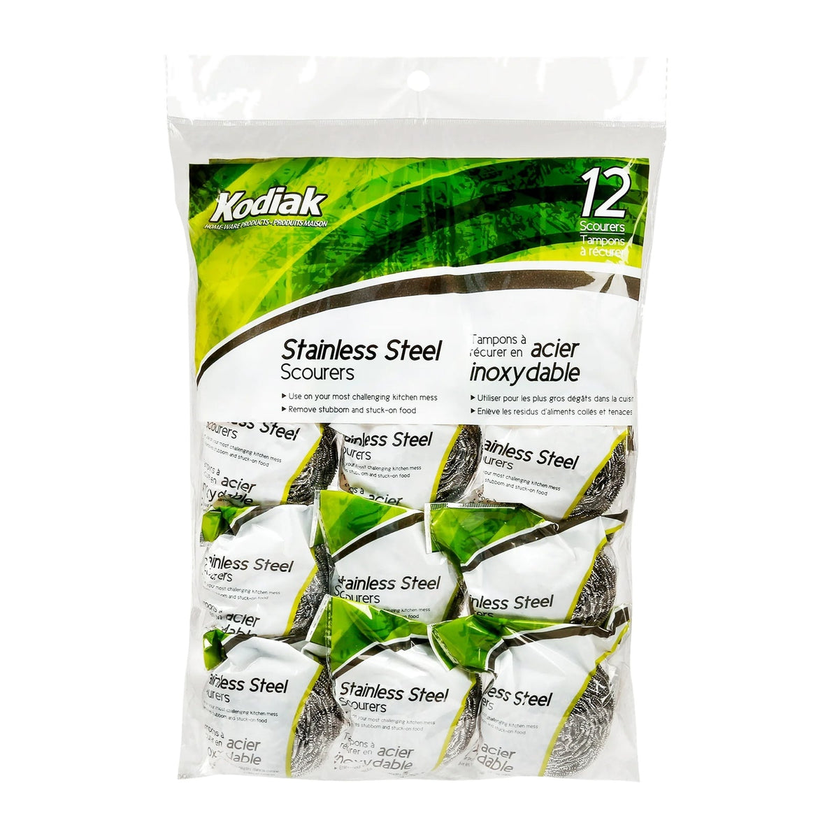 Kodiak Stainless Steel Scourers