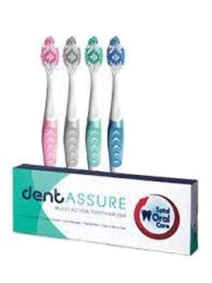 Assured Tooth Brushes 4 Pack