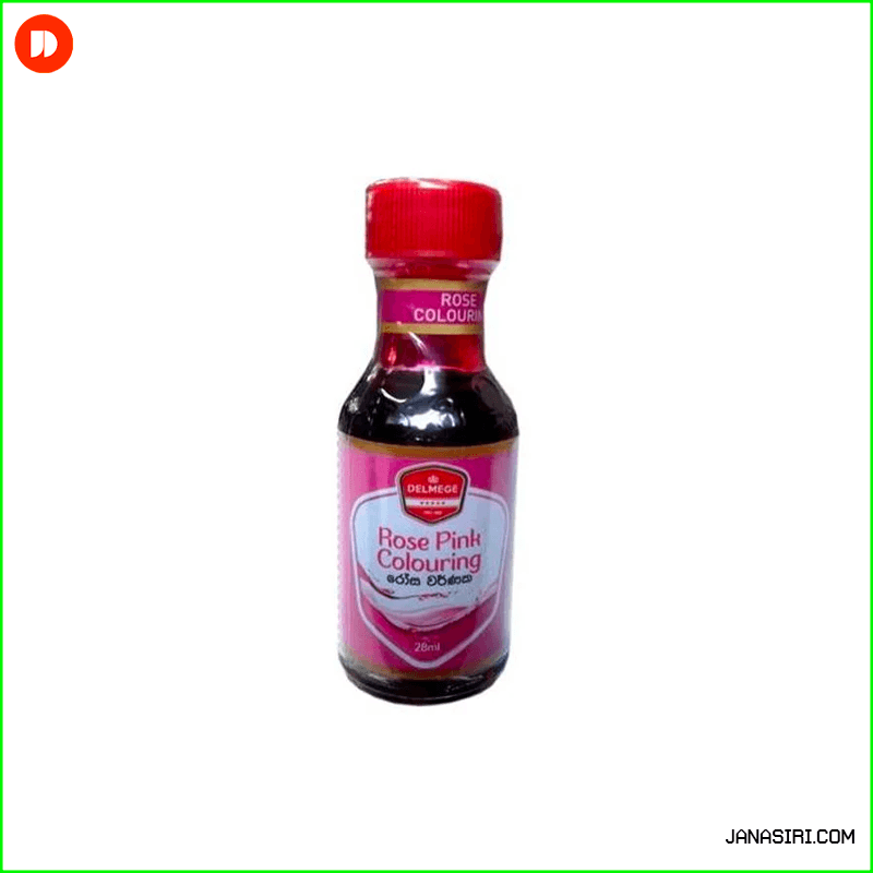 Delmege Rose Pink Colouring 28ml