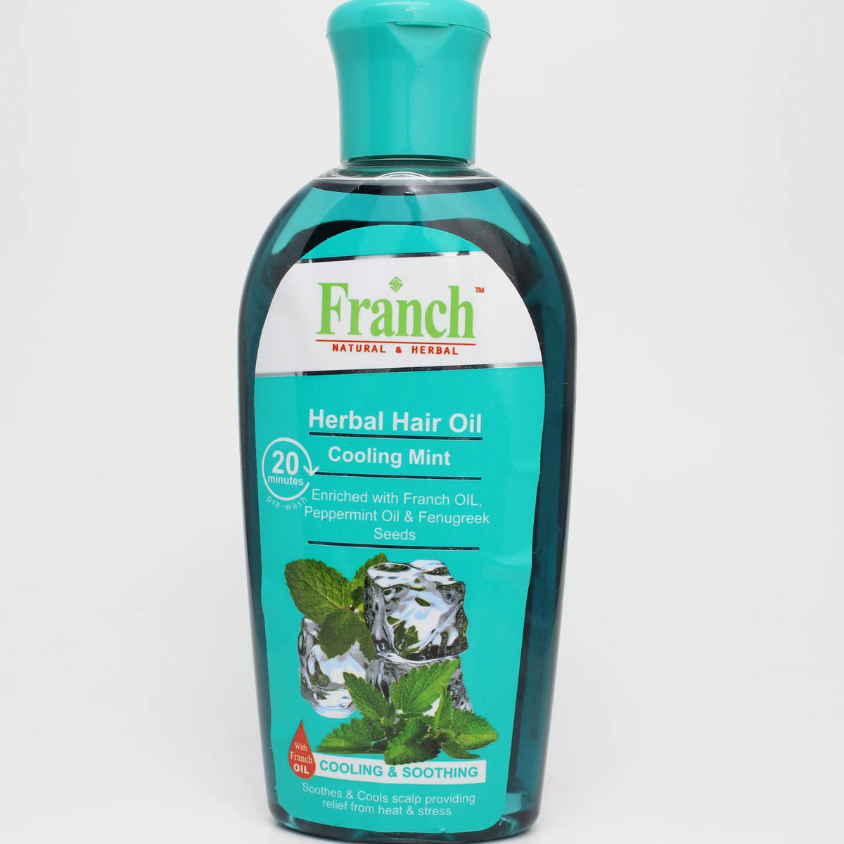 Franch Herbal Hair Oil Cooling Mint 200ml