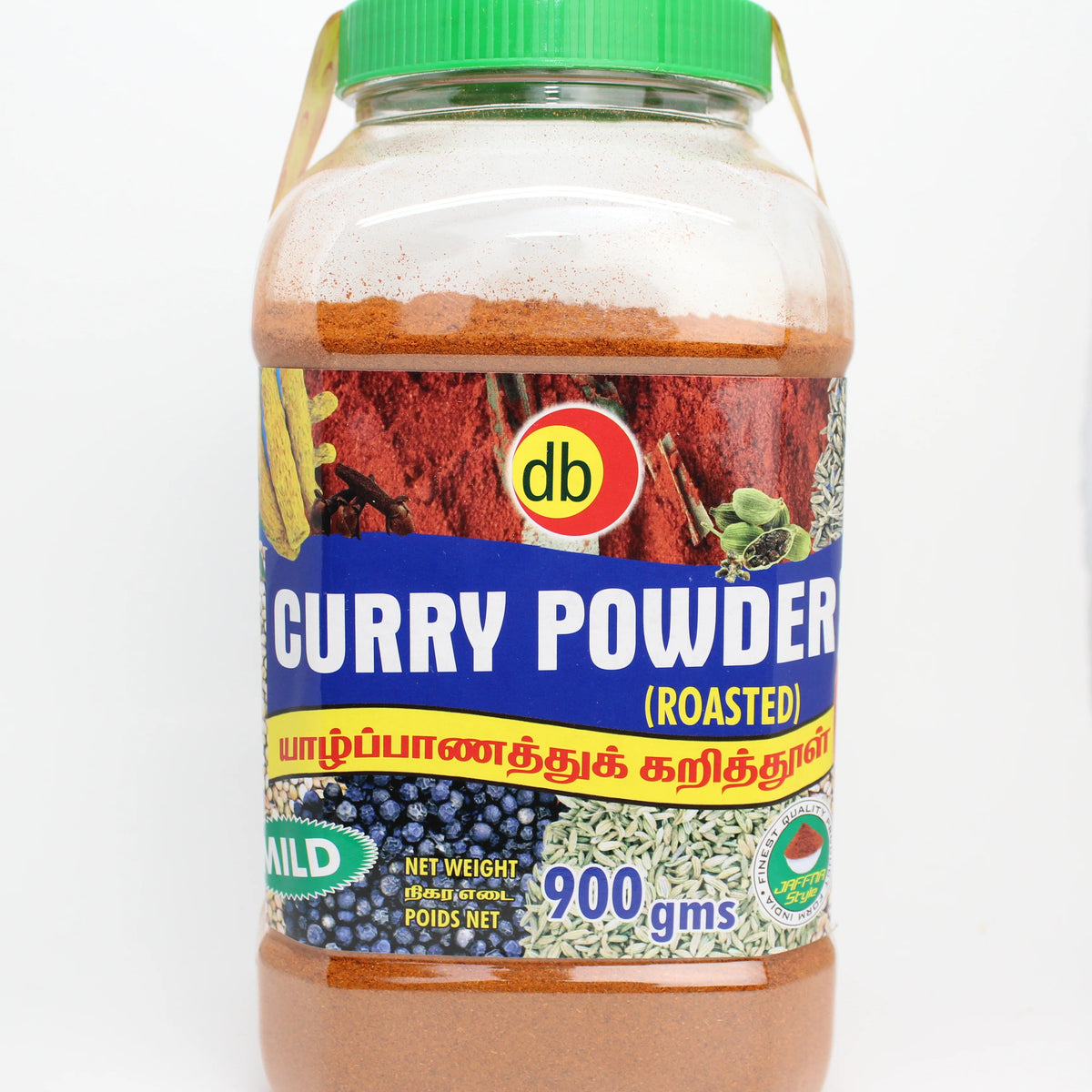 Delicious Brand Curry Powder Roasted 900g Bottle Mild