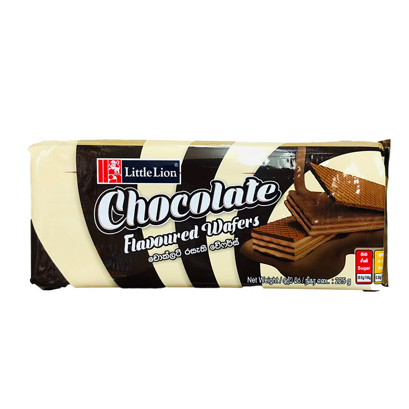Little Lion Chocolate Flavoured Wafers 225g