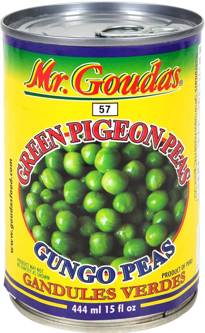 Mr. Goudas Green-Pigeon Peas 444ml
