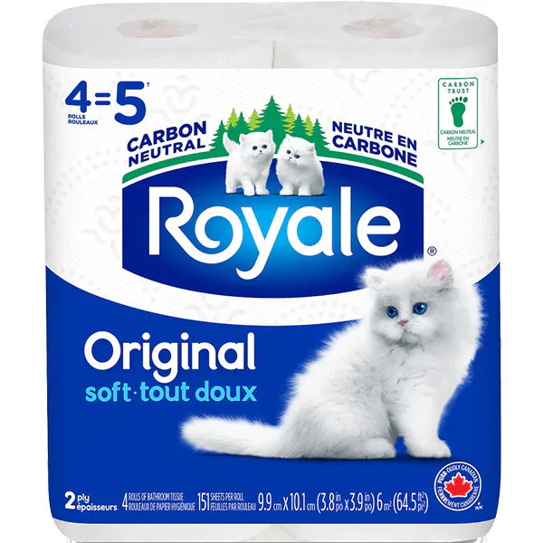 Royale Original 2 Ply 4 Rolls