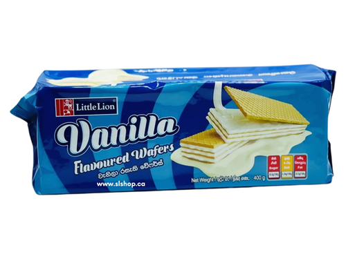 Little Lion Vanilla Flavoured Wafers 400g