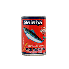 Geisha Jack Mackerel In Tomato Sauce 425g