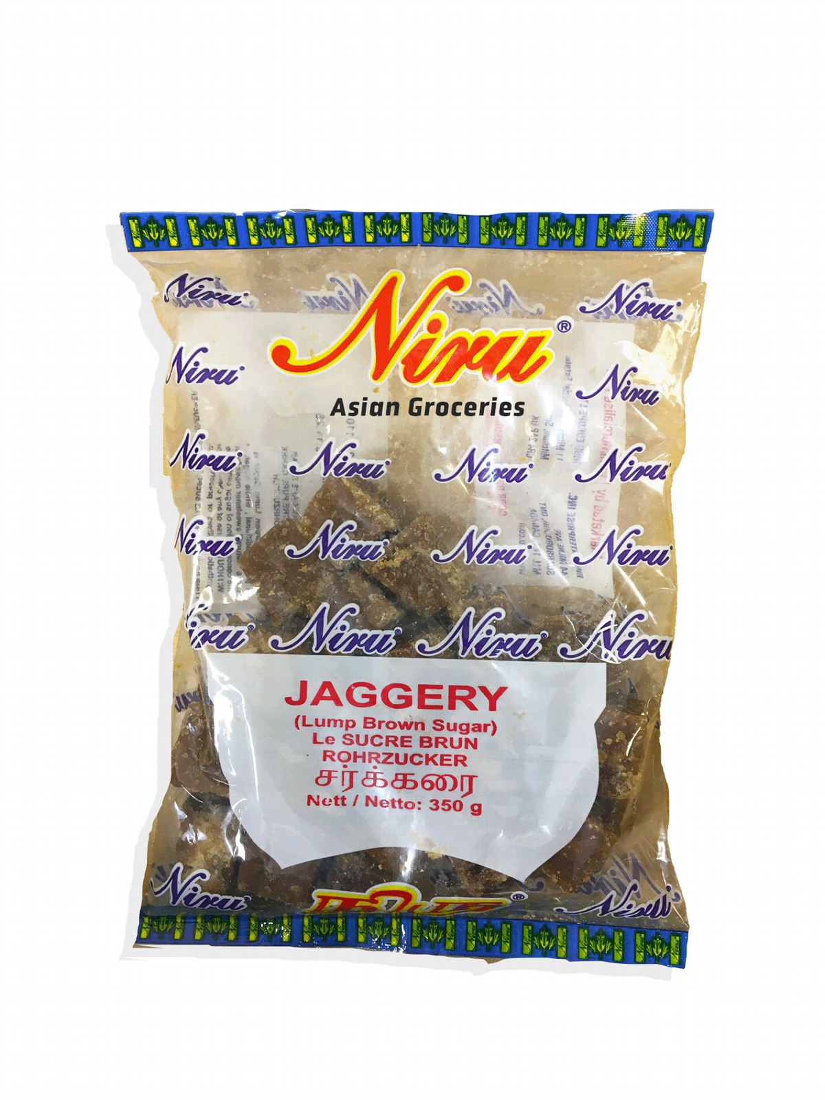 Niru Jaggery Lump Brown Sugar 350g